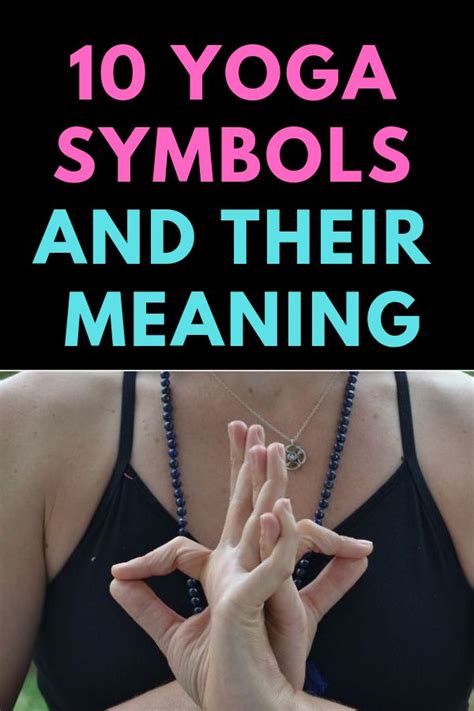 10 Yoga Symbols And Their Meaning | Yoga symbols, Symbols and meanings ...