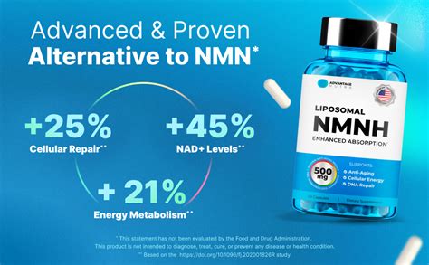 Amazon Advantagenutra Nmn Supplement Alternative Nmnh