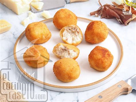 Croquetas de jamón y queso El cocinero casero Entrantes