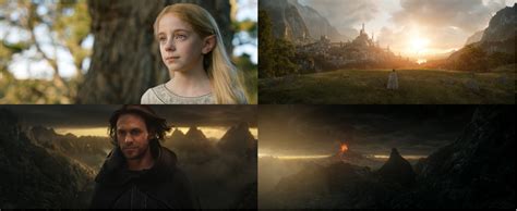 Beginning Of Season 1 Galadriel And The Light Of Valinor Ending Of