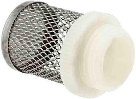 Filtre inox pour clapet anti retour crépine d aspiration 2 Filetage