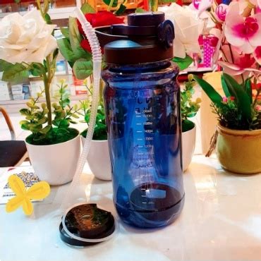 Jual Botol Minum 2 Liter Import Enjoy Life Biru Shopee Indonesia