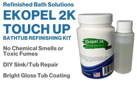 Amazon Ekopel 2K Touch Up Bathtub Refinishing Kit Apply With