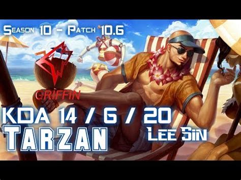 Grf Tarzan Lee Sin Vs Sejuani Jungle Patch Kr Ranked Youtube