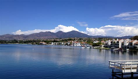 Lake Walk View Along Alicia Parkway Mission Viejo Master Planned