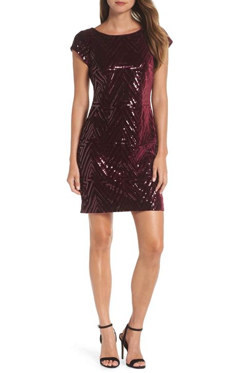 Eliza J Sequin Sheath Dress Nordstrom Sequin Sheath Dress Sequin