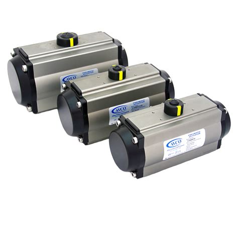 Pneumatic Actuators - Quarter Turn, Double Acting or Spring Return ...