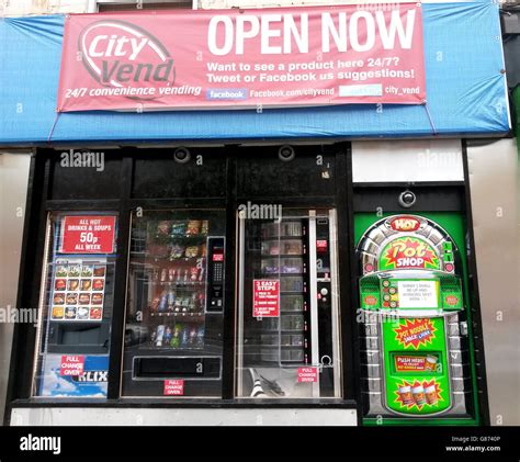 A pot noodle vending machine hi-res stock photography and images - Alamy