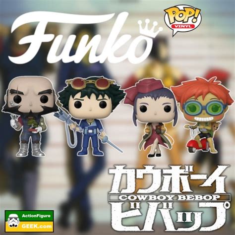 NEW Cowboy Bebop Funko Pops Set Info News And More