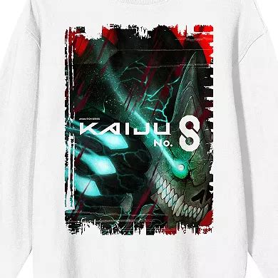 Men's Kaiju No. 8 Kafka Hibino Kaiju Form Poster Graphic Sweatshirt