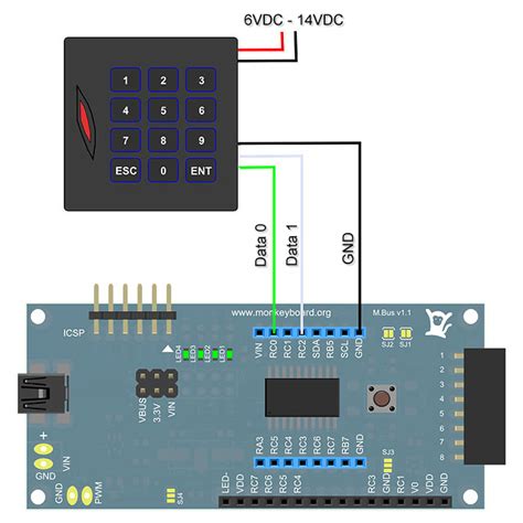 Rfid Wiegand Protocol Development Kit For Arduino And Pic