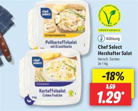 Chef Select Herzhafter Salat Angebot Bei Lidl 1Prospekte De