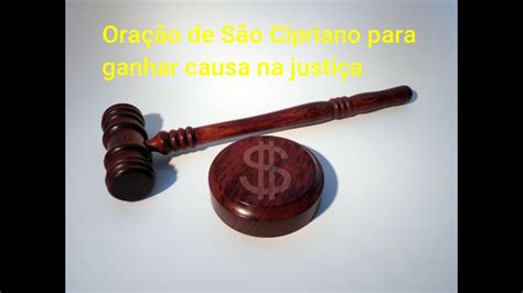 Ora O De S O Cipriano Para Ganhar Causa Na Justi A Youtube