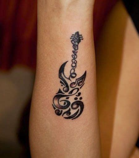 50 Cool Music Tattoo Designs And Ideas Music Tattoos Guitar Tattoo