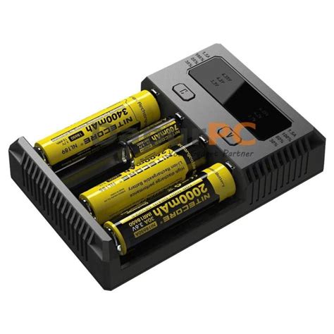 Nitecore New I Intellicharger Universal Battery Charger Slot