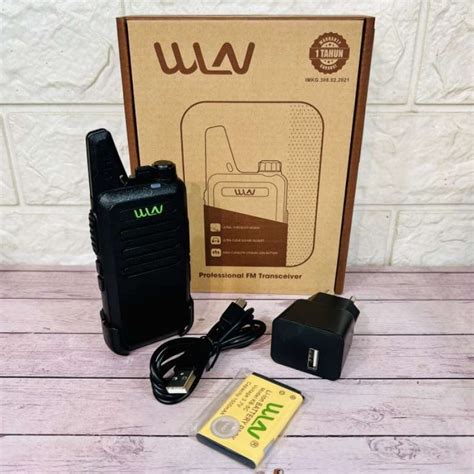 Promo Terbaik Ht Wln Kd C1 Handy Talky Wlan Walkie Talkie Wt Wln Uhf