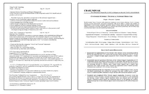 Resume Example Technical