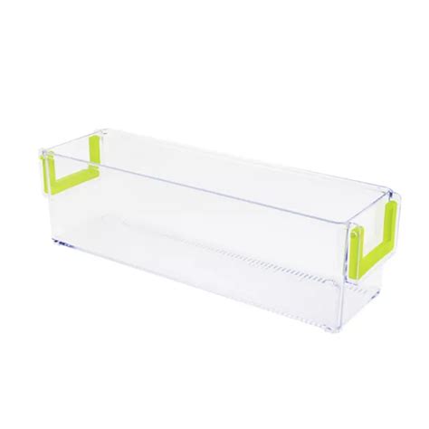 Bo Te De Rangement Bacs Plastique Organisateur R Frig Rateur Empilable