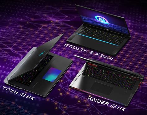 MSI Unveils New Claw Handheld And New Laptops At CES High