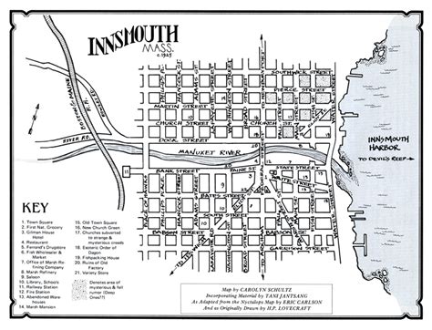 Lovecraft Country Arkham Dunwich And Innsmouth Bloody Whisper