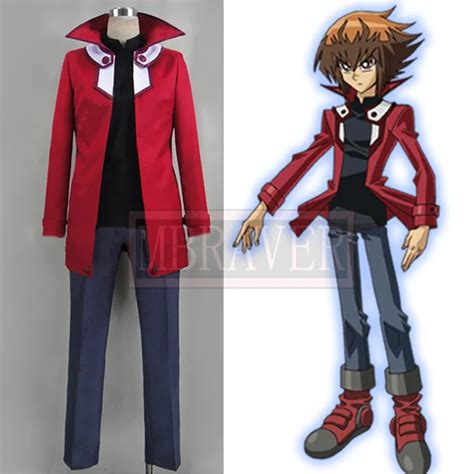 Yu Gi Oh Yu Gi Oh Gx Jaden Yuki Judai Yuki Cosplay Costume In Anime Costumes From Novelty