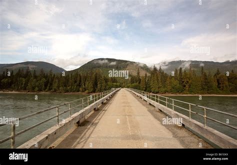 Bridge over Skeena River in British Columbia Stock Photo - Alamy