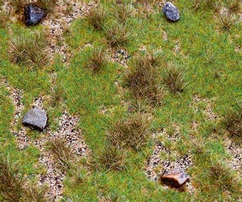 Faller Fa180476 Meadow With Boulders Landscape Segment 210x148x10mm