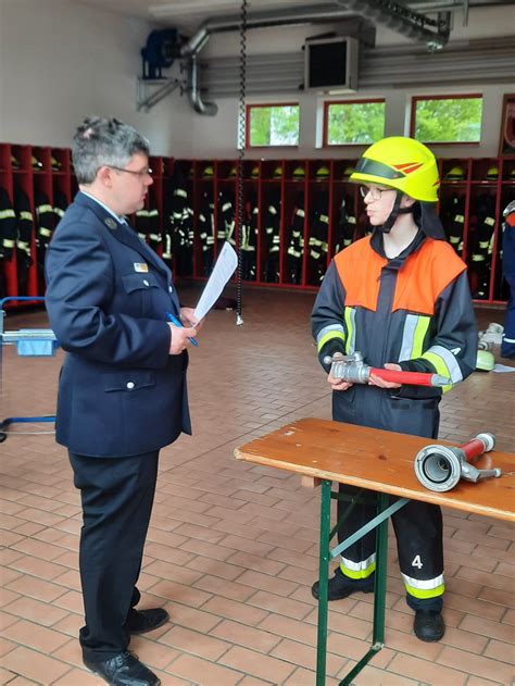 MTA Basis Prüfung im KBM Bereich 4 2 Kreisfeuerwehrverband Straubing