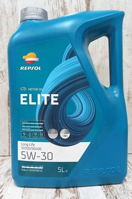 Repsol 5W30 Elite Long Life 50700 50400 5 Litros