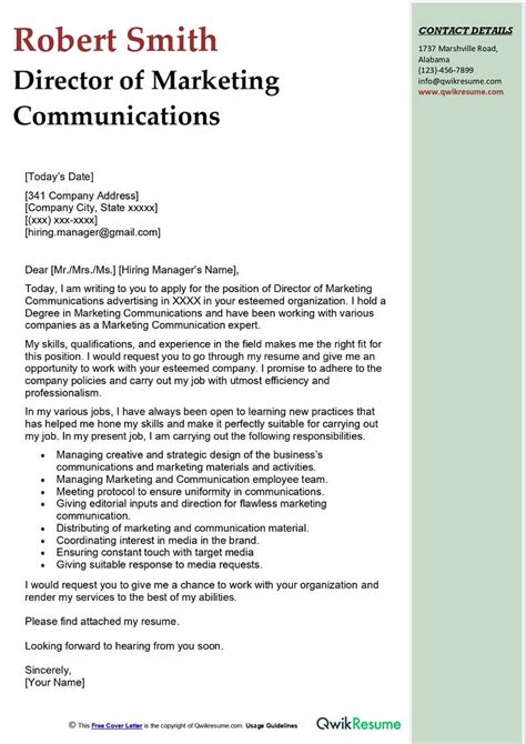 Product Analyst Cover Letter Examples Qwikresume