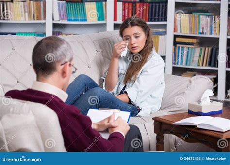 Psychiatrist And Patient Teenage Girl Royalty Free Stock Photo Image