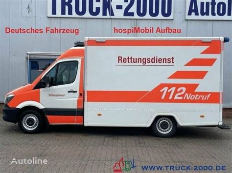 Mercedes Benz Sprinter Rettungswagen Kaufen Deutschland Sottrum WA35481