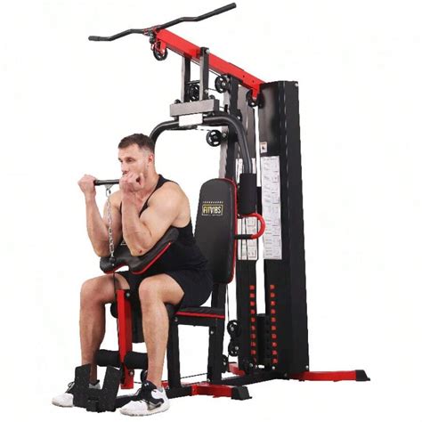 Fitvids Lx Multifunctional Full Home Gym System Workout Station With