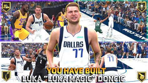 BULLY BALL POINT GUARD BUILD PRIME LUKA DONCIC BUILD NBA 2K24 NEXT GEN