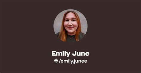 Emily June Instagram Tiktok Linktree