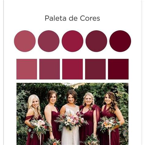 Casamento Marsala E Rosa Claro Casamento Marsala Casamento Trajes