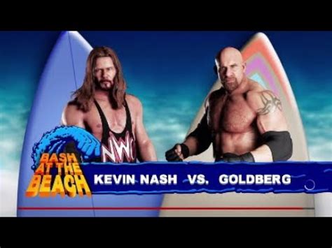 Kevin Nash Vs Goldberg Wcw World Heavyweight Championship Wcw Bash