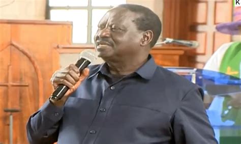 Raila Odinga Speaks For The First Time After Hotly Contested General