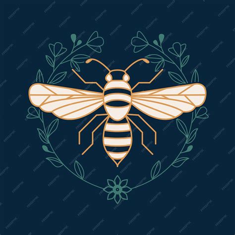 Premium Vector | Honey bee vector illustration