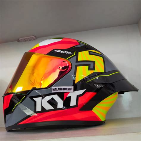 Jual Helm Kyt Tt Course Jaume Masia Paket Ganteng Kab Malang