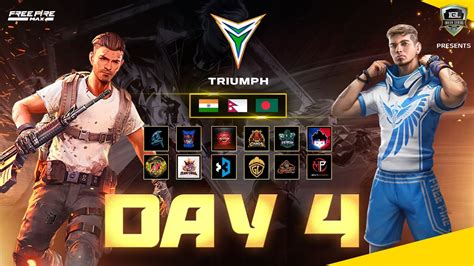 Igl Freefire Max Triumph Day Ft The Mafias Og Elite Godl Tsg