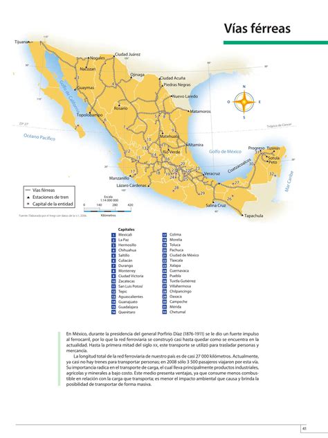 Libro Atlas De Mexico Grado Estudiar