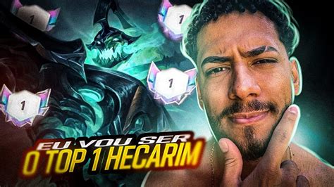 O Top Hecarim Vai Ser Meu To Chegando Lol Wild Rift Youtube