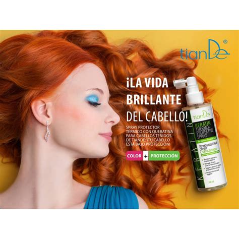 Spray Termoprotector Para El Cuidado Del Cabello Te Ido Keratin