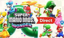 Super Mario Bros Wonder Un Nintendo Direct Sp Cial D Di Au Jeu