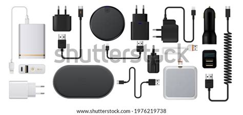 Charge Smartphone Realistic Wireless Charger 3d Stock Vector Royalty