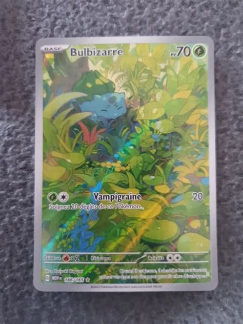 CARTE POKEMON BULBIZARRE 166 165 Holo Secrète EV3 5 MEW 151 FR NEUF EUR