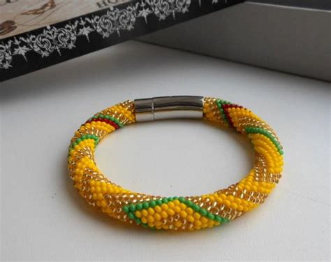 Ilde De Oshun Yoruba Bracelet Oshun Beads Oshun Bracelet Etsy