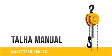 Aluguel de Talha Elétrica e Manual GUIA DEFINITIVO