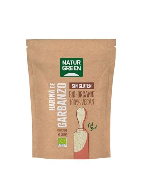 Harina De Garbanzo Bio Sin Gluten 500 G NaturGreen NaturGreen